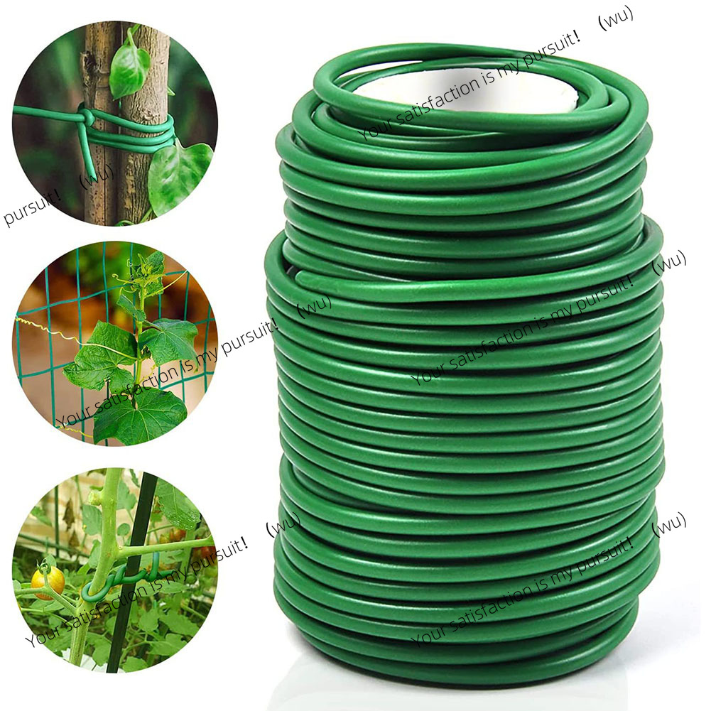 Garden Wire Twist Tie - 8м/10м Зеленый мягкий гибкий стальной провод