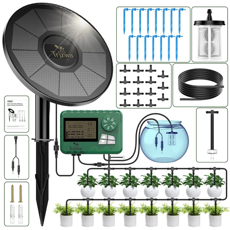 Drip Irrigation Kit - Солнечное ирригационное оборудование, комплект капельного орошения