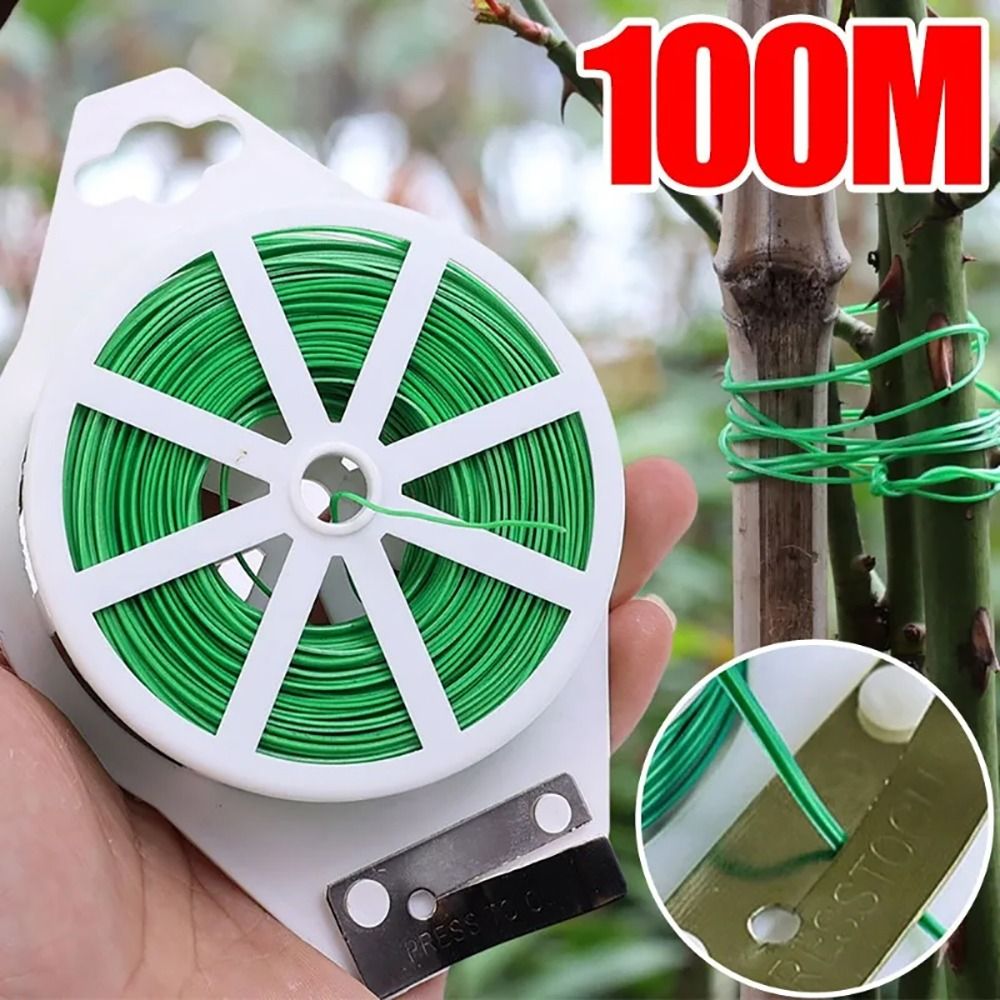 Garden Wire Twist Tie - Садовые поворотные стяжки, многофункциональные обвязки для