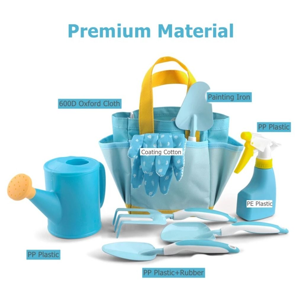 Gardening Tools 5 Year Old - Подарочный набор садовых инструментов ярких цветов,