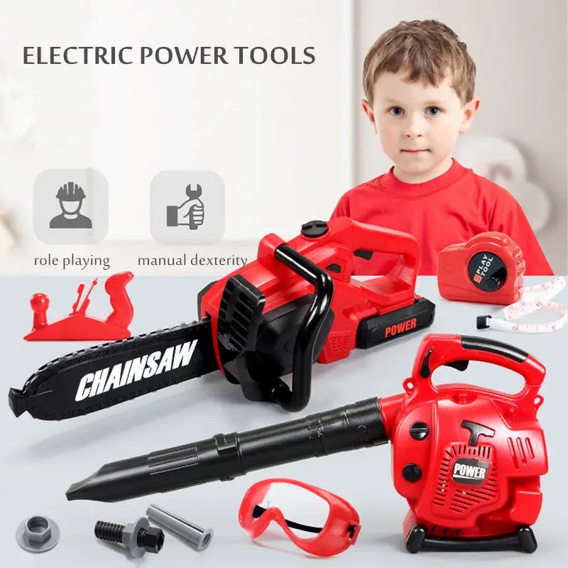 Gardening Tools 5 Year Old - Большой размер, детская электронная бензопила, детские