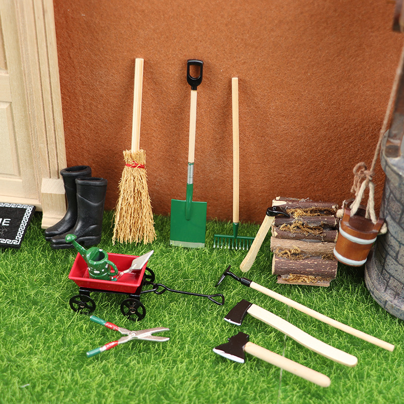 1:12 миниатюрный набор садовых – обзор и цена Gardening Tools 5 Year Old