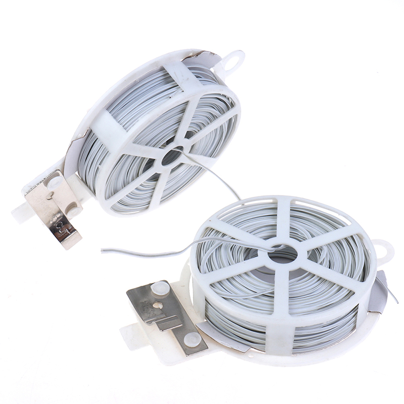 1 шт. (50 м) белая многофункци – обзор и цена Garden Wire Twist Tie
