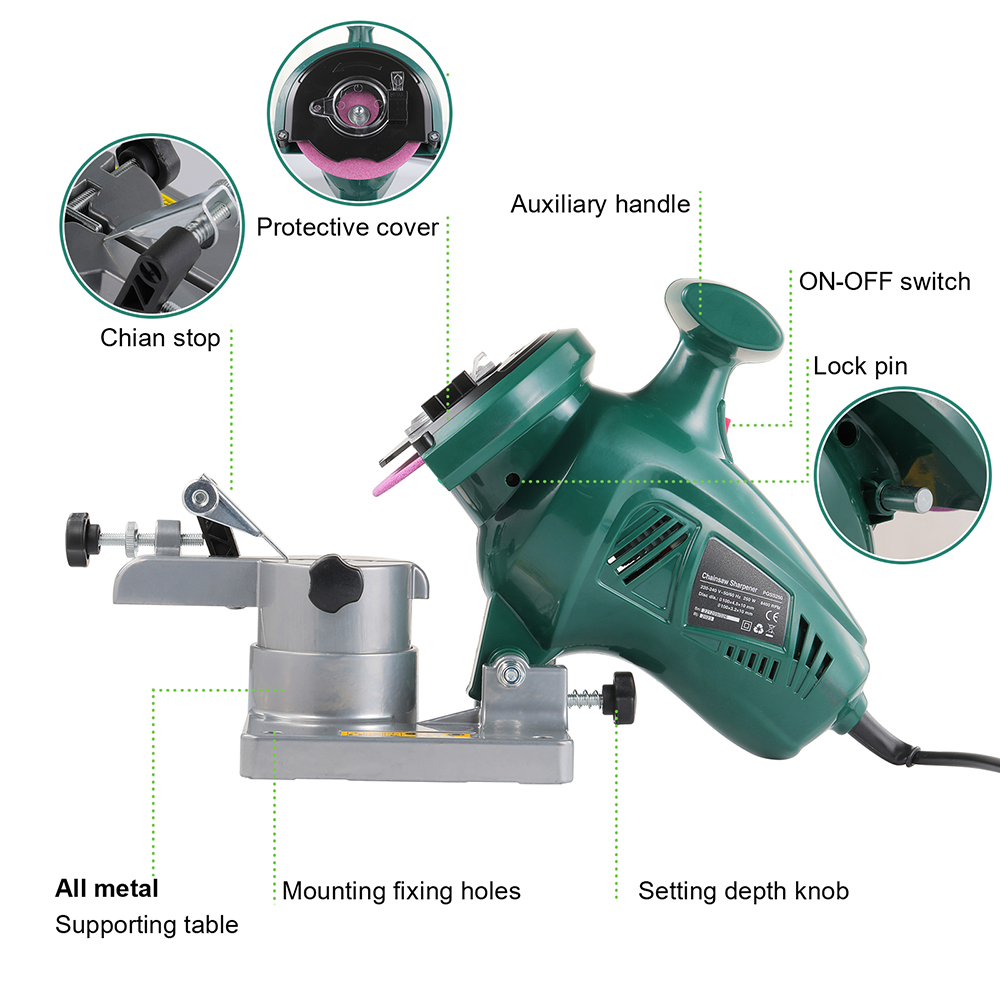 POSENPRO 250 Вт точилка для це – обзор и цена Gardening Tools Electric