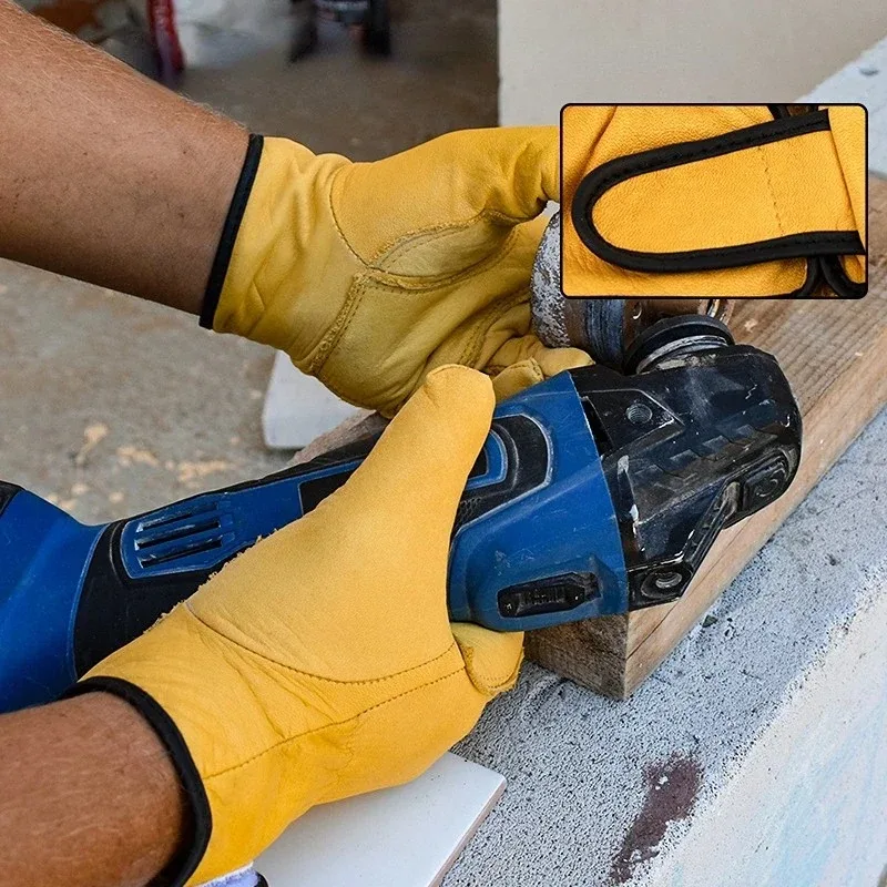 Рабочие перчатки из воловьей к – обзор и цена Gardening Tools Gloves