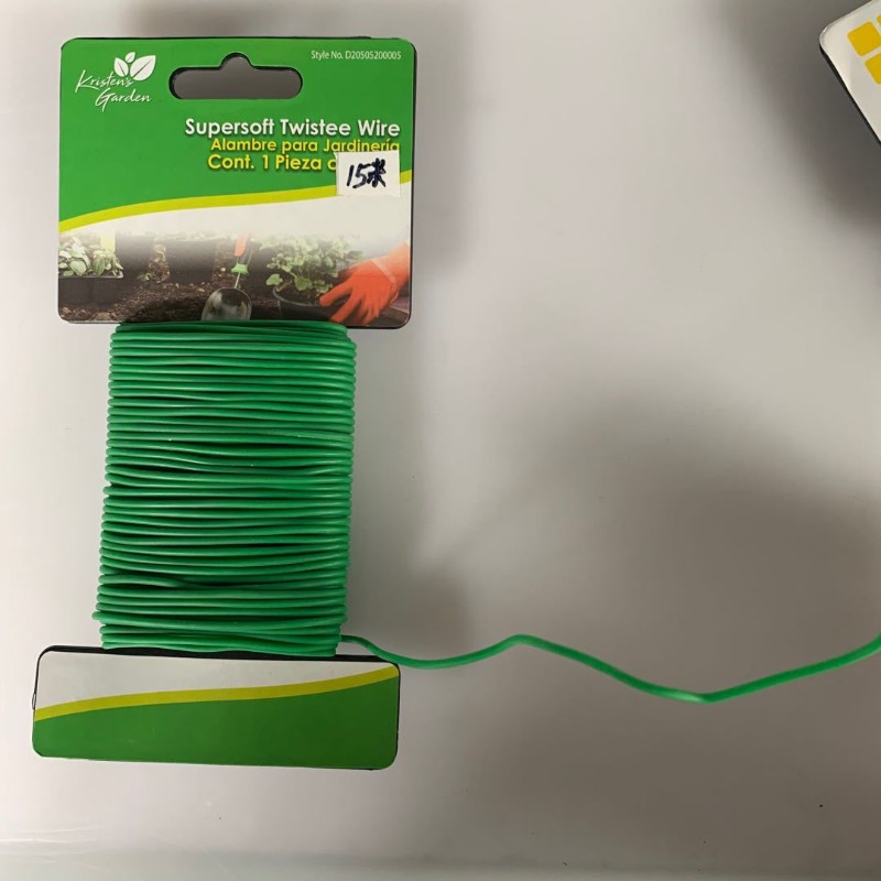 2 шт. многоразовых стяжек-пруж – обзор и цена Garden Wire Twist Tie