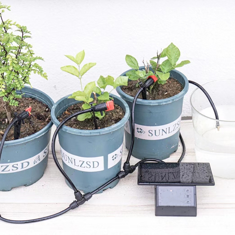 WIFI Солнечная автоматическая  – обзор и цена Drip Irrigation Kit